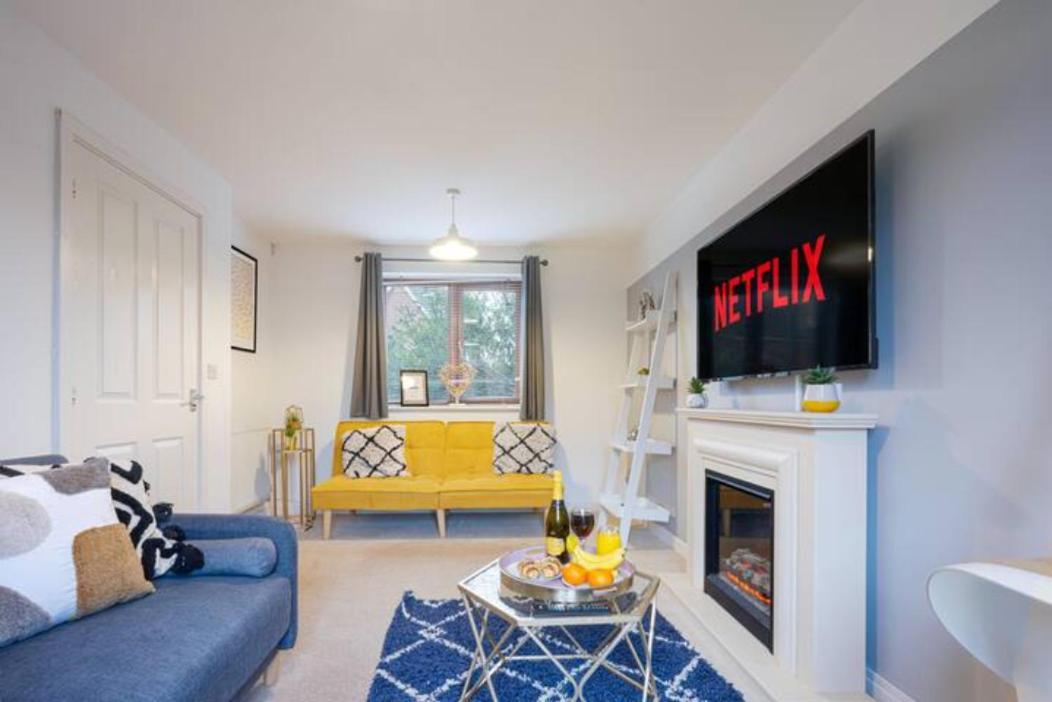 Broughton House With Free Parking, Balcony, Fast Wifi And Smart Tv With Netflix By Yoko Property Milton Keynes Ngoại thất bức ảnh